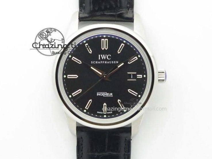 MIROTIME 0214 OnTrend Portugieser Automatic 42mm SS APSF 1:1 Best Edition White RG Dial on Black Leather Strap A 7010